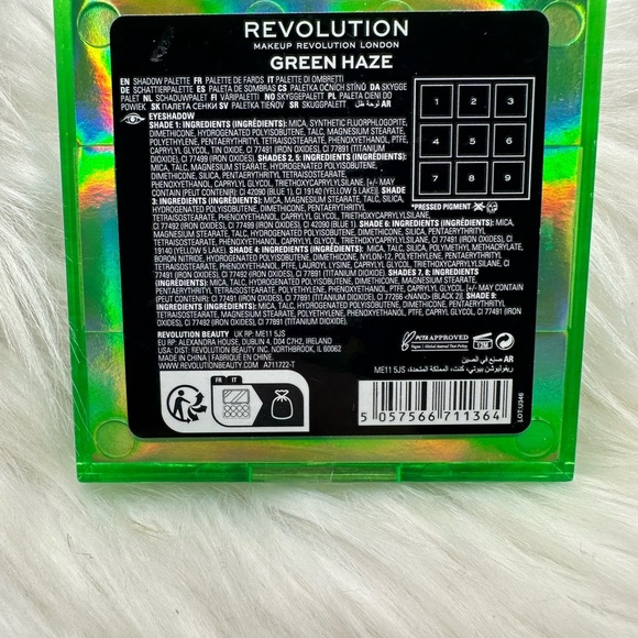 🩵3/$10 Makeup Revolution Neon Green Haze Palette - Picture 3 of 4